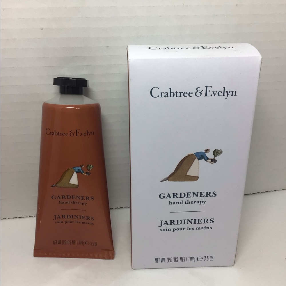 Crabtree & Evelyn GARDENERS Ultra Moisturising Hand Therapy Cream 3.5 oz NIB